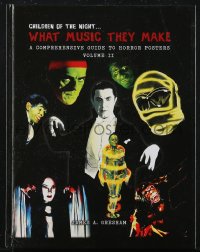 2b0840 CHILDREN OF THE NIGHT: WHAT MUSIC THEY MAKE hardcover book 2018 guide to horror posters!