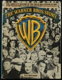 2b0845 WARNER BROS STORY hardcover book 1982 an illustrated complete history of the great studio!