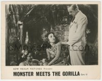 2b1662 BELA LUGOSI MEETS A BROOKLYN GORILLA English FOH LC 1954 Bela Lugosi with sexy Charlita!
