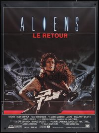 2b0264 ALIENS French 1p 1986 James Cameron, there are some places in the universe you don't go alone!