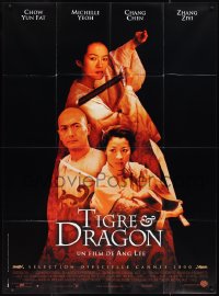 2b0275 CROUCHING TIGER HIDDEN DRAGON French 1p 2000 Ang Lee kung fu masterpiece, Chow Yun Fat, Yeoh!