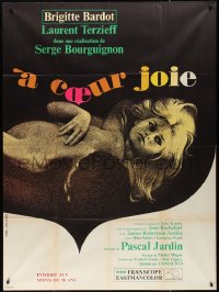 2b0320 TWO WEEKS IN SEPTEMBER French 1p 1967 A Coeur Joie, sexy naked Brigitte Bardot in love!