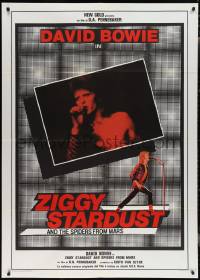 2b0421 ZIGGY STARDUST & THE SPIDERS FROM MARS Italian 1p 1984 David Bowie, Pennebaker, different!