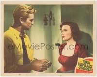 2b1276 ASPHALT JUNGLE LC #8 1950 Sterling Hayden gives money to Jean Hagen, John Huston classic!