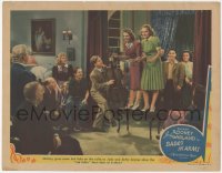 2b1277 BABES IN ARMS LC 1939 Mickey Rooney plays the cello as Judy Garland sings for old folks!