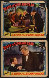 2b1480 BLAKE OF SCOTLAND YARD 2 chapter 1 LCs 1937 Byrd serial, The Mystery of the Blooming Gardenia!