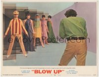 2b1282 BLOW-UP LC #7 1967 Antonioni, David Hemmings photographs sexy models in wild outfits!