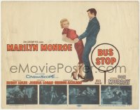 2b1239 BUS STOP TC 1956 sexy smiling Marilyn Monroe held by cowboy Don Murray + 4 inset scenes!