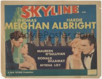 2b1267 SKYLINE TC 1931 sexy blonde Myrna Loy, Maureen O'Sullivan, Hardie Albright, ultra rare!
