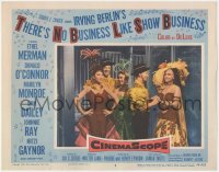 2b1368 THERE'S NO BUSINESS LIKE SHOW BUSINESS LC #8 1954 Marilyn Monroe & top cast in costume!