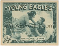 2b1386 YOUNG EAGLES chapter 10 LC 1934 Boy Scouts, the thrilling wild animal adventure chapter play!