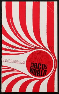 2b0720 CIRCUS WORLD English pressbook 1964 Claudia Cardinale, John Wayne, ultra rare!