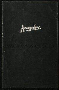 2b0852 APOCALYPSE NOW souvenir program book 1979 Francis Ford Coppola Vietnam War classic!