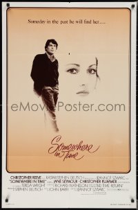 2b1178 SOMEWHERE IN TIME int'l 1sh 1980 Christopher Reeve, art of Jane Seymour, cult classic!