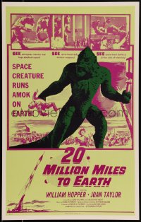 2b0462 20 MILLION MILES TO EARTH Benton REPRO WC 1990s space creature runs amok on Earth, rare!