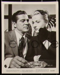2b1956 BEYOND A REASONABLE DOUBT 15 8x10 stills 1956 Fritz Lang directed noir, Andrews & Fontaine!