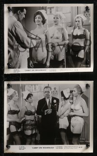 2b1924 CARRY ON REGARDLESS 21 8x10 stills 1963 Sidney James, Gerald Thomas English comedy!