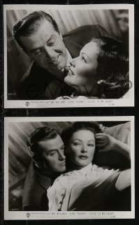 2b2083 CLOSE TO MY HEART 6 8x10 stills 1951 Gene Tierney & Ray Milland adopt a child, great images!