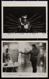 2b2055 TERMINATOR 8 8x10 stills 1984 Arnold Schwarzenegger, Hamilton, James Cameron sci-fi classic