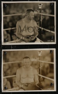 2b2124 WE'RE IN THE NAVY NOW 5 8x10 key book stills 1926 images all w/Wallace Beery in boxing ring!