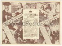 2b1600 THEFT OF THE MONA LISA herald 1932 Geza von Bolvary, Trude von Molo, Willi Forst, ultra rare!