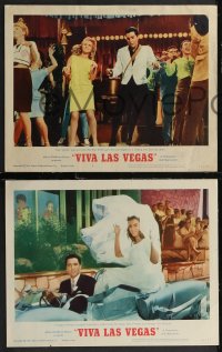 2b1479 VIVA LAS VEGAS 3 LCs 1964 Elvis Presley with sexy Ann-Margret, Love in Las Vegas!