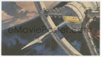 2b1542 2001: A SPACE ODYSSEY 4pg Spanish herald 1968 Stanley Kubrick, McCall space wheel art!