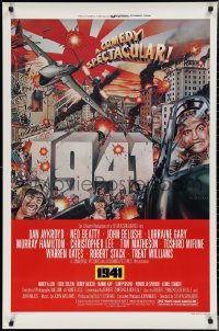 2c0788 1941 style D 1sh 1979 Spielberg, art of John Belushi, Dan Aykroyd & cast by McMacken!