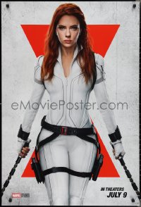 2c0864 BLACK WIDOW teaser DS 1sh 2021 Scarlet Johansson as Natasha Romanoff, Marvel superhero!