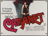 2c0306 CABARET British quad 1972 Liza Minnelli sings & dances in Nazi Germany, different!