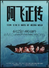 2c0271 DAYS OF BEING WILD teaser Chinese 2018 Kar Wai Wong's A Fei zheng chuan, Leslie Cheung, Andy Lau