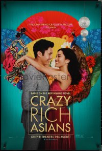 2c0917 CRAZY RICH ASIANS teaser DS 1sh 2018 Constance Wu, the only thing crazier than love is family!