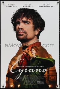 2c0926 CYRANO advance DS 1sh 2022 Peter Dinklage in the title role, Haley Bennett, Harrison Jr.!