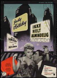 2c0242 IT SHOULD HAPPEN TO YOU Danish 1954 Judy Holliday, Peter Lawford, Jack Lemmon in his 1st role