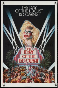 2c0934 DAY OF THE LOCUST teaser 1sh 1975 Schlesinger's version of West's novel, David Edward Byrd art
