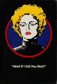 2c0944 DICK TRACY teaser DS 1sh 1990 Disney, great artwork of Madonna as Breathless Mahoney!