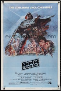 2c0959 EMPIRE STRIKES BACK style B NSS style 1sh 1980 George Lucas classic, art by Tom Jung!