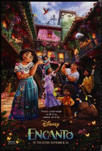 2c0964 ENCANTO advance DS 1sh 2021 Walt Disney CGI animated adventure family fantasy, rated!