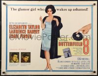 2c0629 BUTTERFIELD 8 style B 1/2sh 1960 call girl Elizabeth Taylor is the most desirable & easiest to find