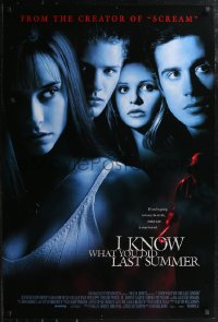 2c1072 I KNOW WHAT YOU DID LAST SUMMER 1sh 1997 Jennifer Love Hewitt, Sarah Michelle Gellar!