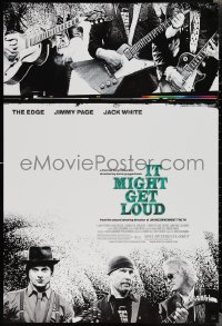2c1102 IT MIGHT GET LOUD 1sh 2008 guitarist greats Jimmy Page, The Edge & Jack White!