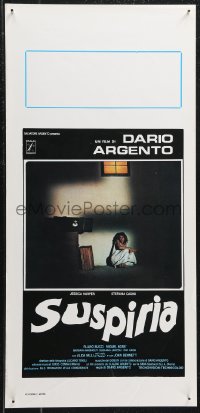 2c0335 SUSPIRIA Italian locandina 1977 classic Dario Argento giallo horror, Harper, white title!