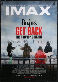 2c0481 BEATLES: GET BACK THE ROOFTOP CONCERT IMAX Japanese 2022 Lennon, McCartney, Harrison, Starr!