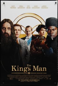2c1133 KING'S MAN advance DS 1sh 2020 different montage with Ralph Fiennes and top cast!