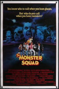 2c1218 MONSTER SQUAD 1sh 1987 art of young heroes and classic villains by Craig!