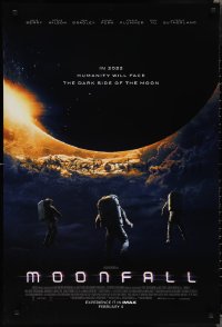 2c1219 MOONFALL IMAX advance DS 1sh 2022 Emmerich, humanity will face the dark side of the moon!