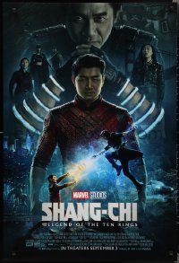 2c1345 SHANG-CHI & THE LEGEND OF THE TEN RINGS advance DS 1sh 2021 Simu Liu in the title role!