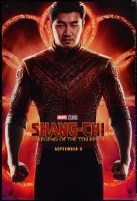 2c1346 SHANG-CHI & THE LEGEND OF THE TEN RINGS teaser DS 1sh 2021 Simu Liu in the title role!