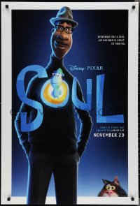 2c1373 SOUL teaser DS 1sh 2020 Walt Disney CGI, Jamie Foxx, Tina Fey, Norton, November!
