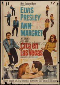 2c0469 VIVA LAS VEGAS Spanish 1964 many images of Elvis Presley & sexy Ann-Margret!